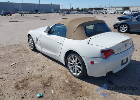 2006 BMW Z4 3.0I z USA, uszkodzony, nr VIN 4USBU33596LW67026